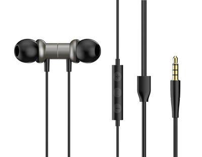 XCEED XC302A Magnetic Wired Earphones – 3.5mm Jack | In-line Mic | Deep Bass | 10mm Driver