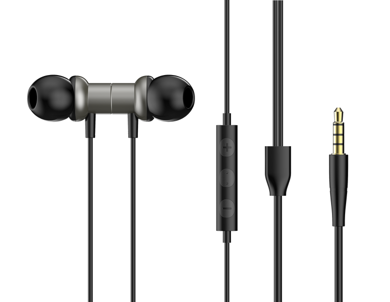 XCEED XC302A Magnetic Wired Earphones – 3.5mm Jack | In-line Mic | Deep Bass | 10mm Driver