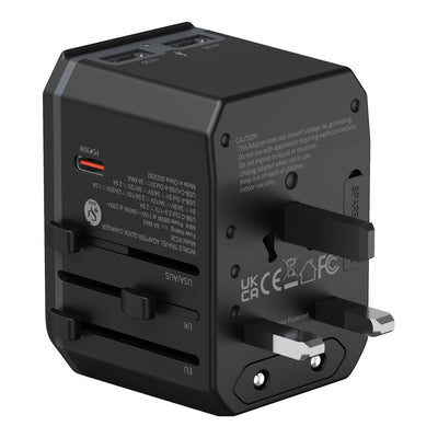 XCEED World Travel Adapter Quick Charger XC26 - 30W