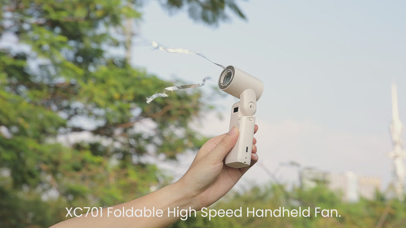 XCEED FOLDABLE HIGH-SPEED HANDHELD FAN XC701